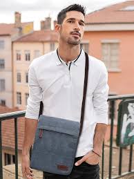 Bolso de Hombro DORRISO para Hombre - Ideal para Escuela y Campamentos
