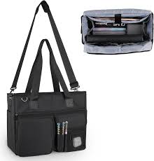 Bolso para Profesores con Compartimientos Múltiples - Gran Capacidad