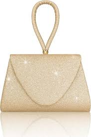 Bolso Dorado Larcenciel: Elegancia y Brillo para Cada Fiesta