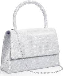 Bolso de Purpurina Plateado: Elegancia y Estilo para Tu Graduación