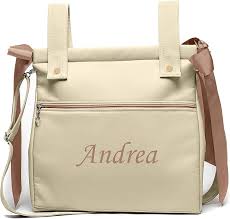 Panera Talega Carrito Personalizado Bordado - Bolsa Ideal para Bebés