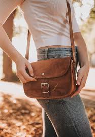 Bolso Bandolera Mujer Piel Gusti Leder Mary - Vintage Elegancia