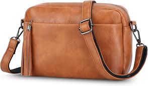 Elegante Bolso Bandolera de Piel para Mujer - Asvert