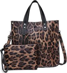 Bolso Animal Print Mujer YANYUESHOP - Estilo y Versatilidad
