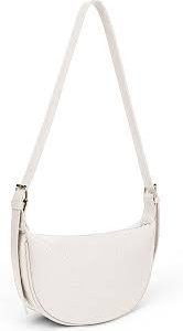 Bolso Media Luna GSenhui Trenzado para Mujeres