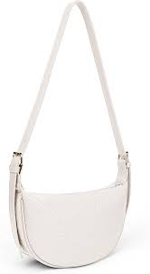 Bolso Media Luna GSenhui Trenzado para Mujeres