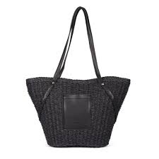 Capazo Rafia Color Rialma de GIOSEPPO: Elegancia y Estilo