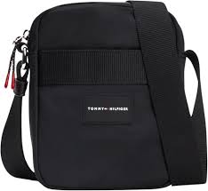 Bolso Tommy Hilfiger Nylon Reporter Negro para Hombre