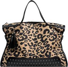 Bolso Grande SeaHug Leopardo Tachuelas - Estampado Guepardos