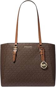 Bolso MK Michael Kors Charlotte Bandolera Grande: Estilo y Elegancia