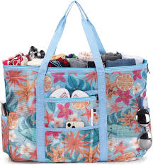 Bolso Playa Cremallera JANSBEN Grande para Mujer