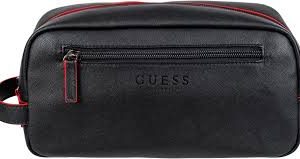 Bolso Hombre Guess con Cremallera y Detalles Exclusivos