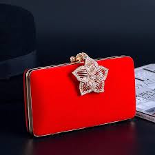 Bolso Fiesta Rojo Bysonglezai: Elegancia y Estilo en Terciopelo