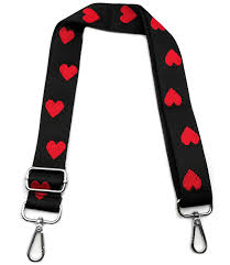 Correa de Bolso Negro Ajustable y Intercambiable con Mosquetón