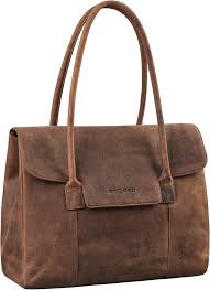 STILORD Shopper Bowling Elegante - Bolso de Mujer en Serraje