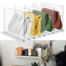 Separadores Transparentes Ajustables para Bolsos - Organiza tu Estilo