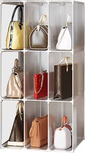 XOKOTAKI Organizador Estantería: Separador de Bolsos Ideal para tu Dormitorio