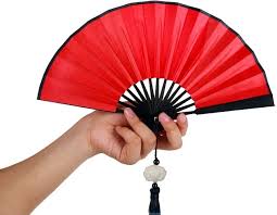 Ventilador Plegable Elegante para Decoraciones y Espectáculos