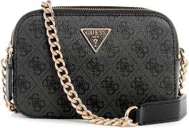 Bolso Cruzado Logotipo Carbón Noelle de GUESS para Mujer