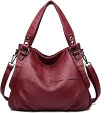 Bolso Bandolera Burdeos BUKESIYI - Estilo y Funcionalidad