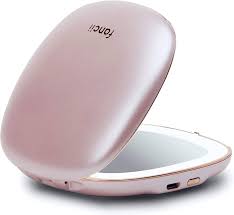 Espejo de Maquillaje Compacto Fancii con Luz Natural