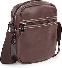 Bolso Hombre Elegante Lois Bandolera Ajustable de Polipiel