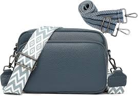 Skyearman Bandolera con Compartimentos Ajustables y Extraíbles para Mujer