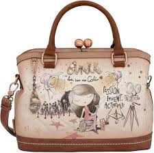 Bolso de Mujer Anekke con Compartimentos Prácticos