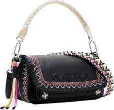 Bolso Bandolera Desigual Mediana Bordada: Estilo y Funcionalidad