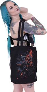 Spiral Burnt Unisex Bolsa Negro: Estilo y Versatilidad