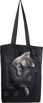Spiral Pocket Kitten Unisex Bolsa: Estilo y Funcionalidad