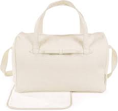 Bolso Carro Bebé Pasito a Pasito - Elegancia y Funcionalidad en Nido Beige