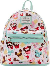 Bolso Disney Mujer Loungefly Mickey y Minnie Treats