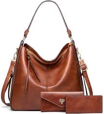 BestoU Bolsos Bandolera Grande Billetera - Elegancia y Funcionalidad en Piel