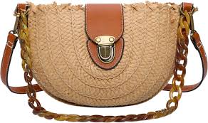 Bolso Rafia Mujer Elegante Bandolera - Estilo y Versatilidad