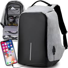 Bolso Antirrobo Impermeable Retoo con Compartimento para Ordenador