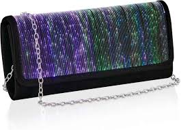 Bolso Morado Fiesta Larcenciel: Elegancia y Estilo para Tu Celebración