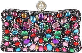 Bolso Multicolor Fiesta Freiesoldaten Diamante Imitación