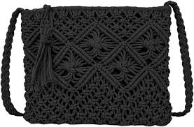 Bolso de Rafia Negro para Mujer: Elegancia y Versatilidad en tus Vacaciones