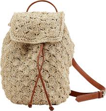 Mochila Rafia Alyna Style: El Bolso Ideal para el Verano