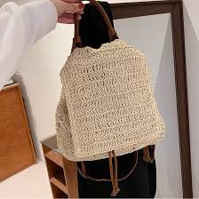 Mochila Tejida Crochet para Mujeres - Estilo y Comodidad para el Verano