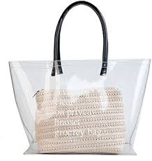 Bolso de Playa Transparente OneMoreT: Estilo y Funcionalidad
