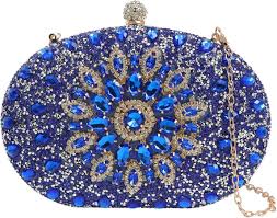 Bolso Azul Fiesta Hixingo: Elegancia y Brillo para Tu Celebración