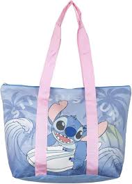 Bolso de Playa Disney Stitch para Niñas - Diversión y Estilo