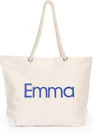 Bolso de Playa Personalizado Bordado Wanapix