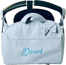 Carrito Personalizado Nombre Bordado Polipiel - Danielstore