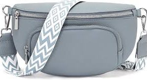 Rorimyth Riñonera Cintura Bandolera Cadera: Estilo y Comodidad para Mujer