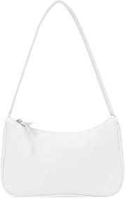 Embrague Cremallera Pequeños Blancos para Mujeres - Elegancia Compacta