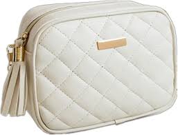 Bolso Pequeño Cadena Bandolera Acolchado - Elegancia y Versatilidad en Blanco