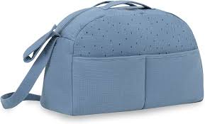Bolso de Maternidad Muselina PUNTOS Petróleo - Estilo y Funcionalidad